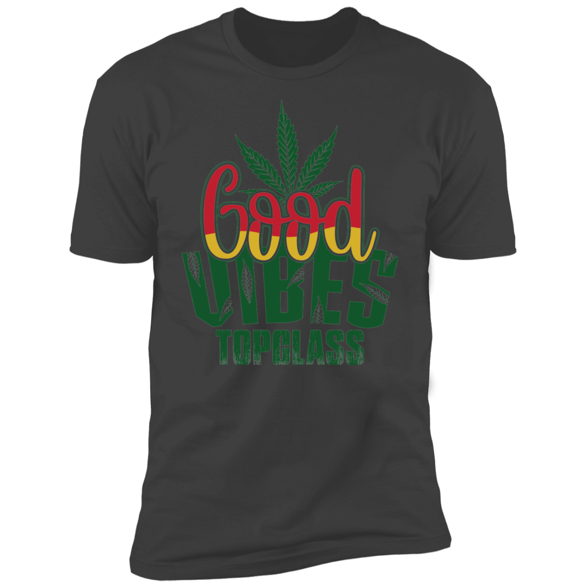 Topclass Green Good Vibes Tshirt 420