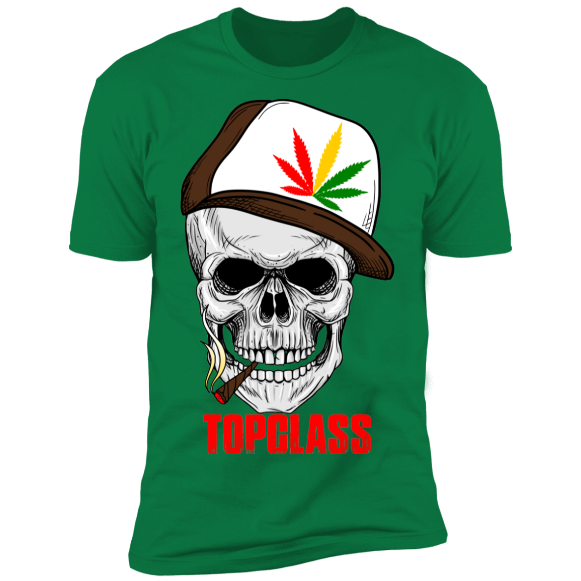 Topclass skull with Hat Tshirt 420