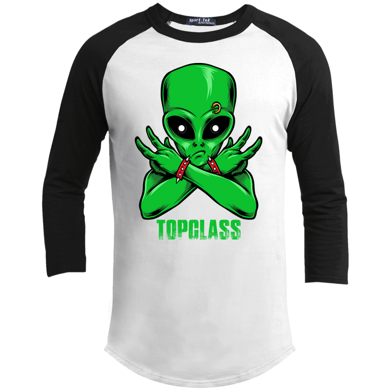 Topclass Alien Youth Baseball Tshirt