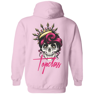 Topclass Pink Skull Hoodie - Topclass Mafia