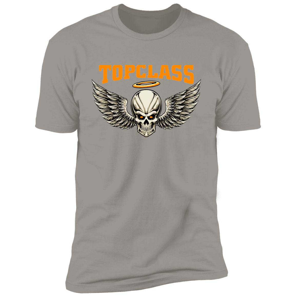 Topclass Skull with wings and halo Tshirt