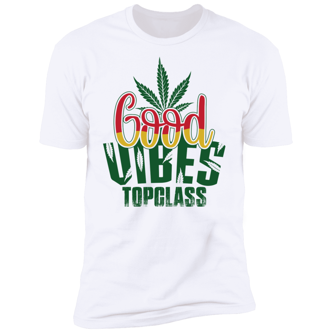 Topclass Green Good Vibes Tshirt 420