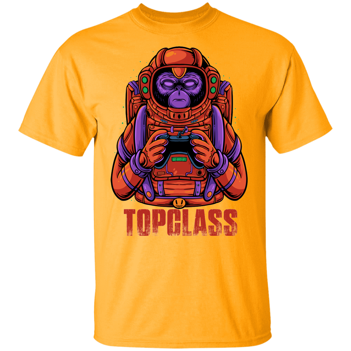 Topclass Gorilla Astronaut Youth Tshirt