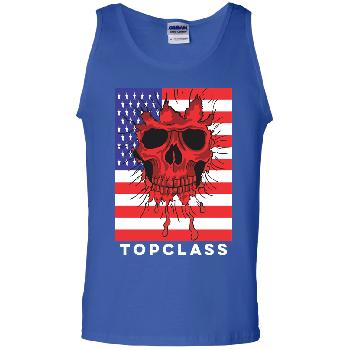 Topclass Skull on Flag - Topclass Mafia