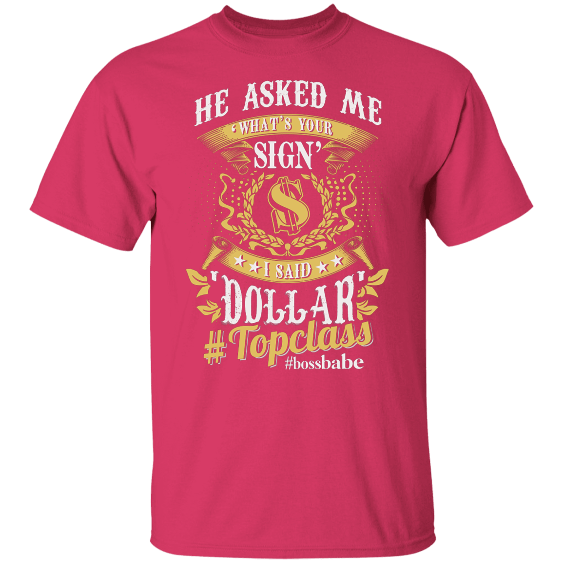 Topclass Dollar Sign Tshirt