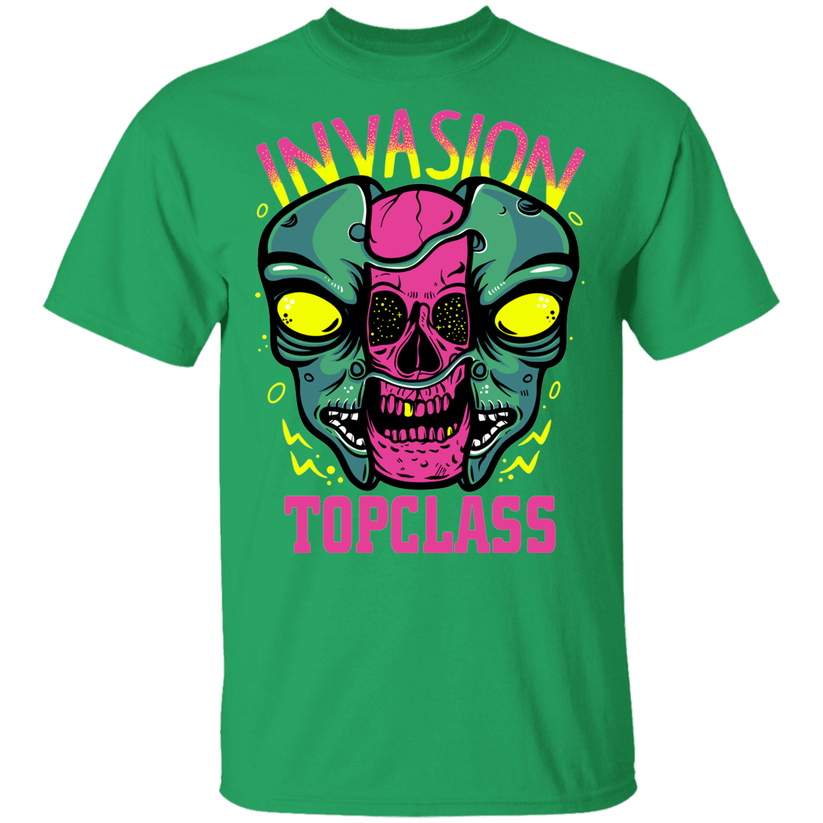 Topclass alien skull Youth Tshirt