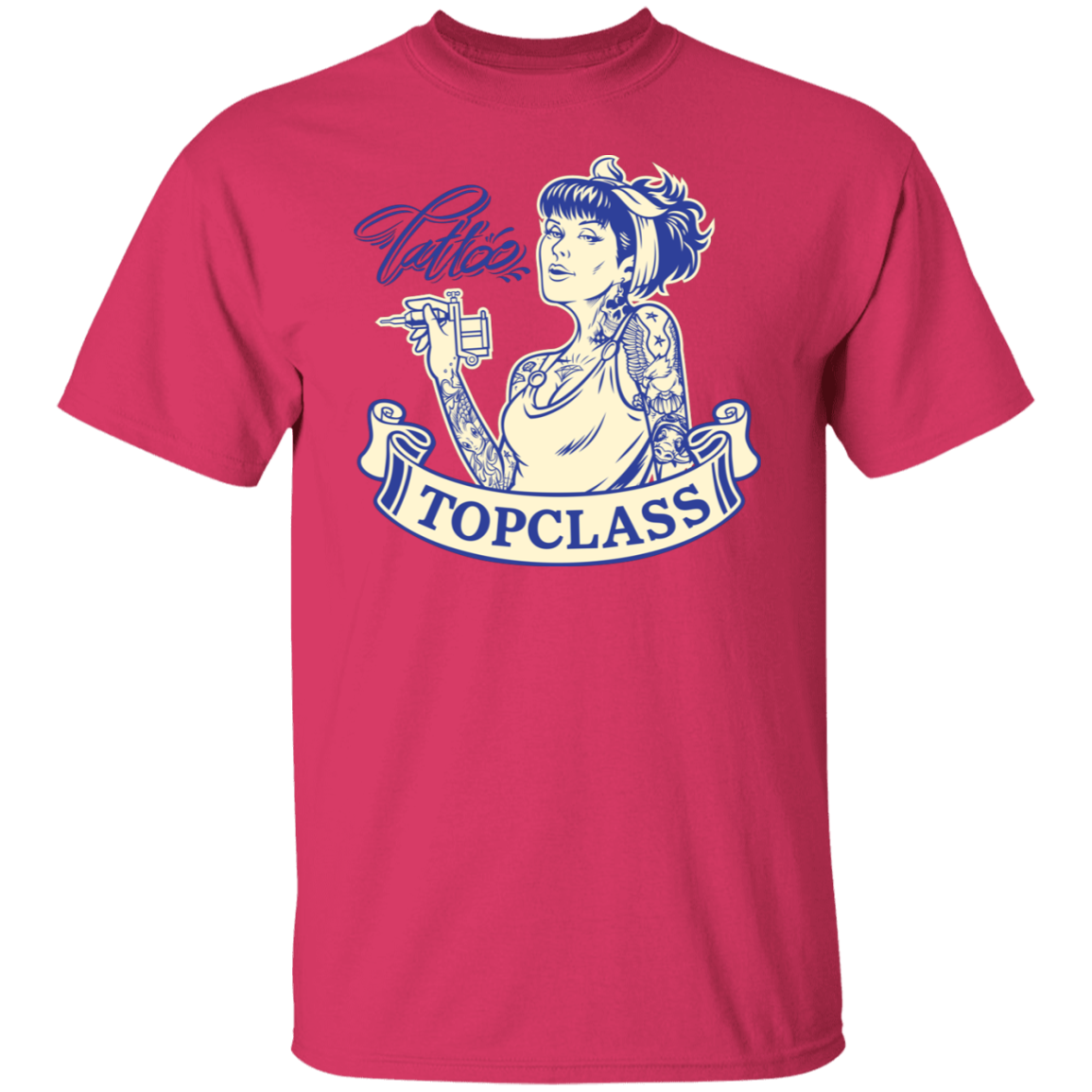 Topclass Tattoo girl Tshirt