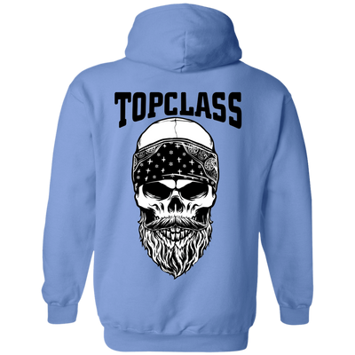 Topclass Bearded Bandana Skull Hoodie