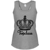 Topclass Black Logo Crown Tank Top