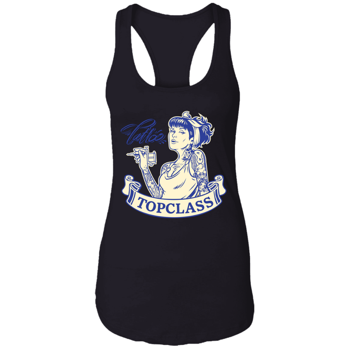 Topclass Tattoo girl Tank Top