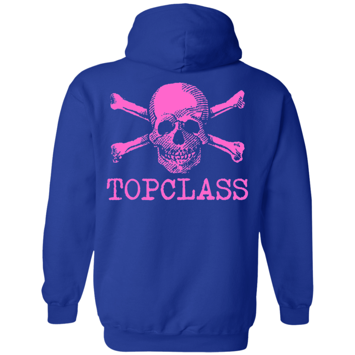 Topclass Pink Skull Hoodie