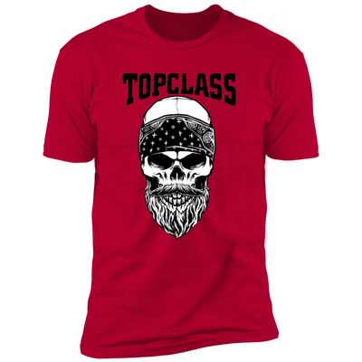 Topclass Bearded Skull and Bandana Tshirt