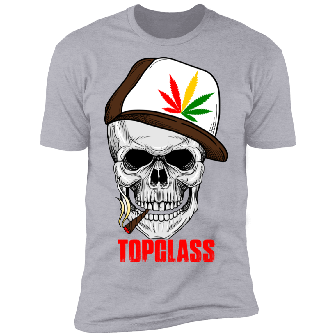 Topclass skull with Hat Tshirt 420