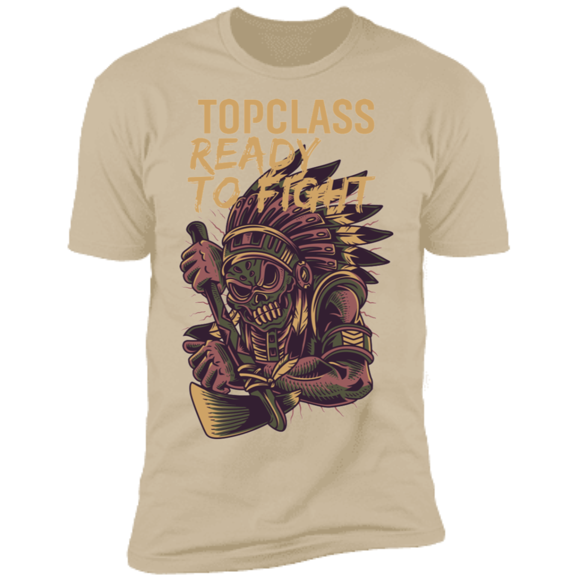 Topclass Indian Ready to Fight Tshirt