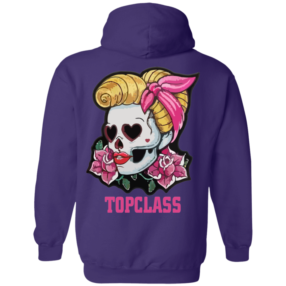 Topclass Pink pin up girl Hoodie