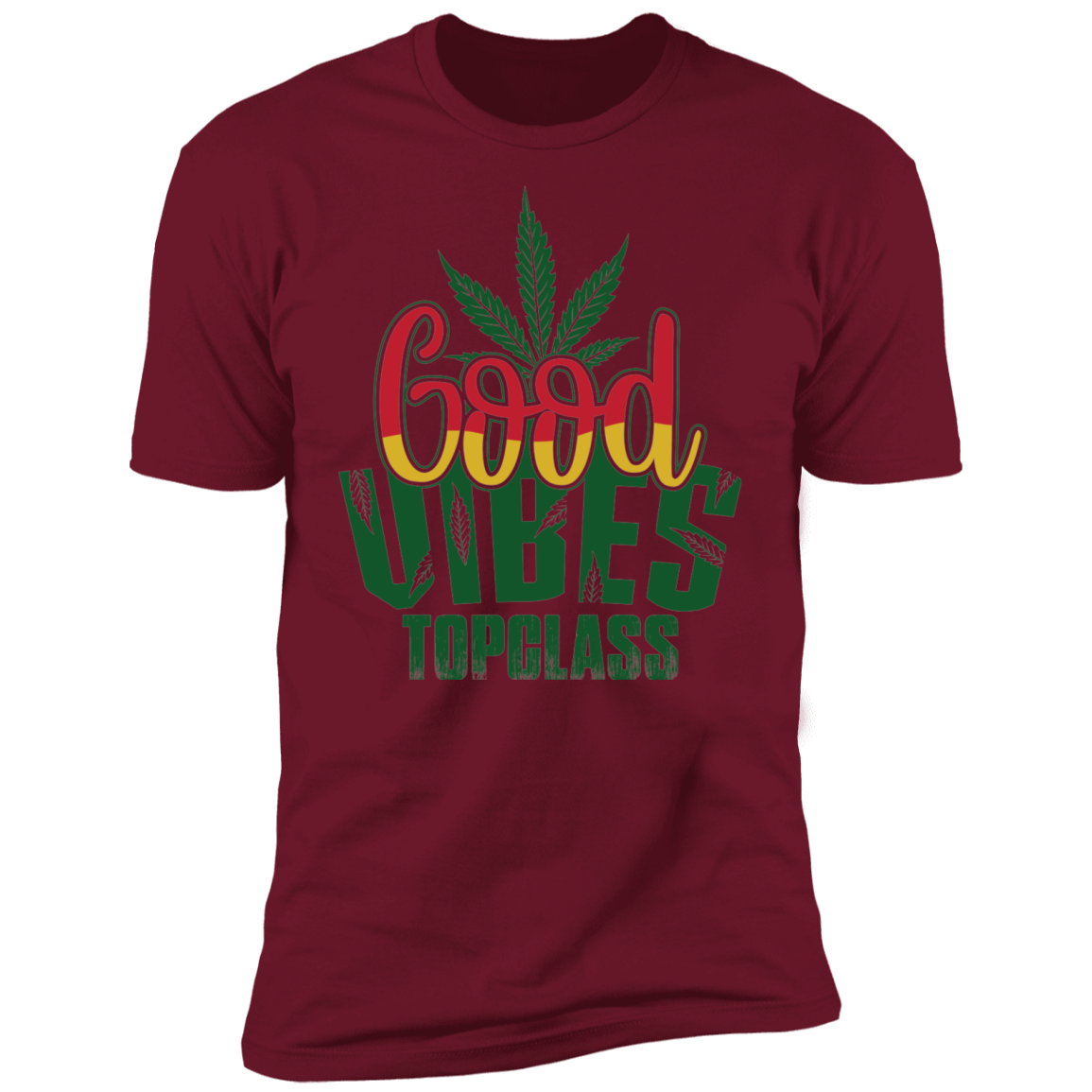 Topclass Green Good Vibes Tshirt 420