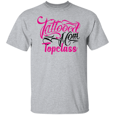Topclass Tattooed Mom pink Womens Tshirt