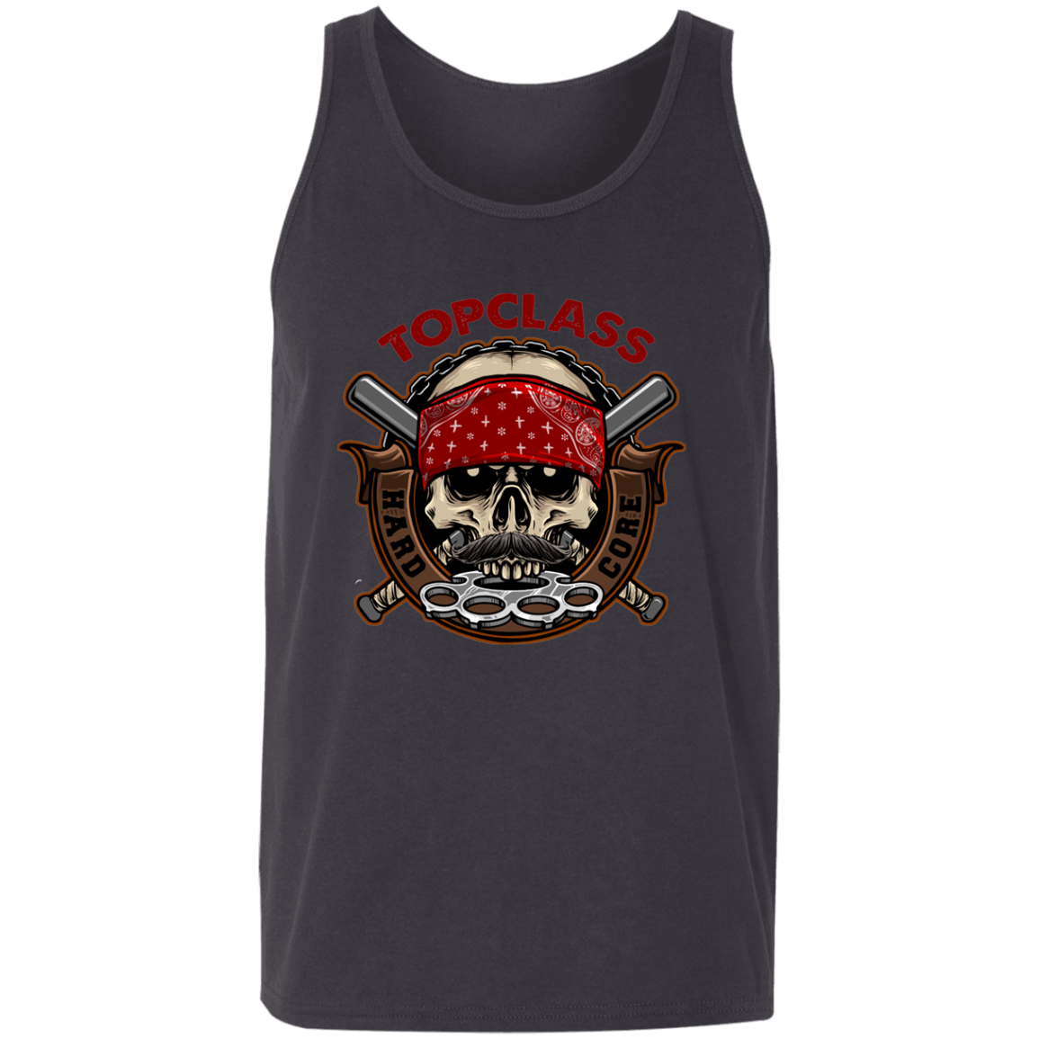 Topclass Skull and Brass Knuckles Tank Top