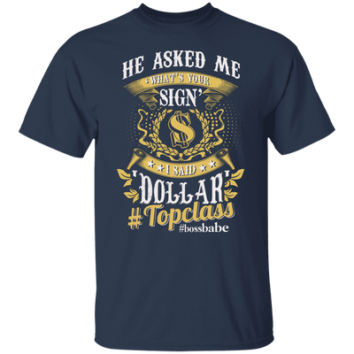 Topclass Dollar Sign Tshirt