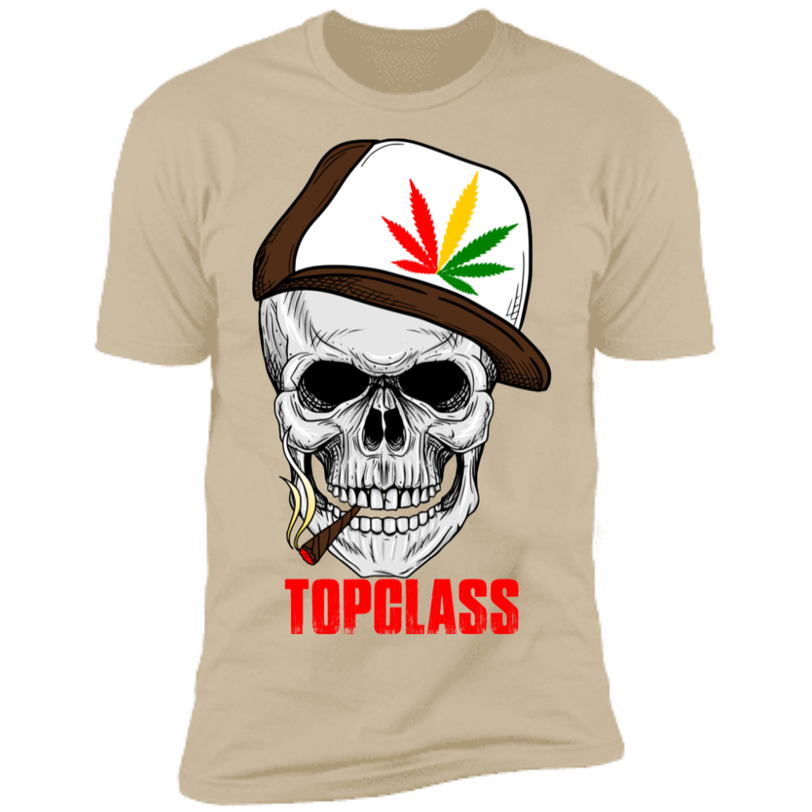 Topclass skull with Hat Tshirt 420