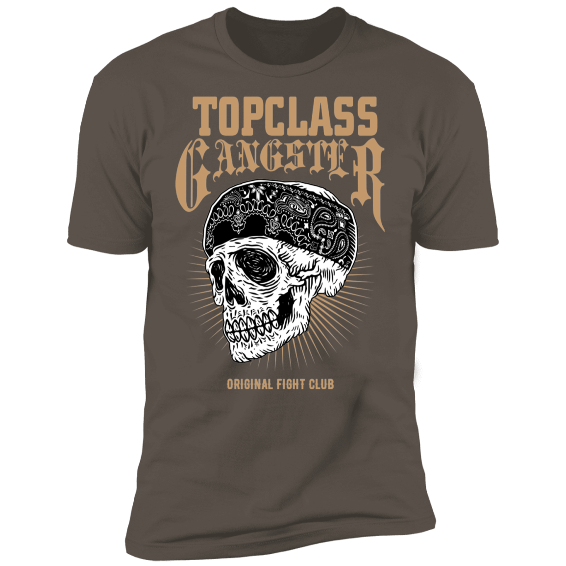 Topclass Gangster Skull and Bandana Tshirt