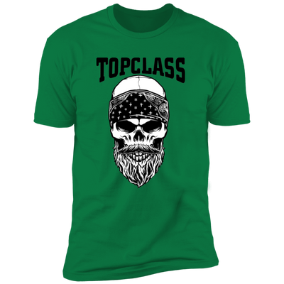 Topclass Bearded Skull and Bandana Tshirt