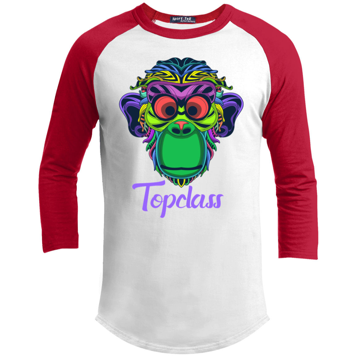Topclass Monkey Youth Baseball Tshirt