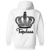 Topclass Black Crown Logo Hoodie