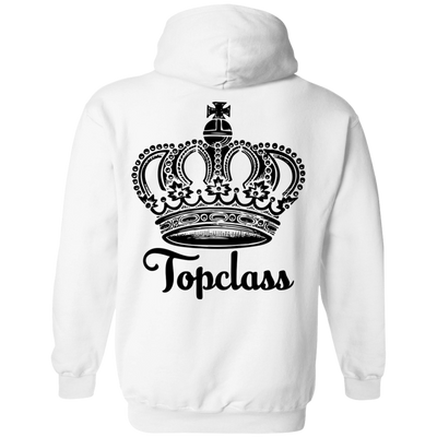 Topclass Black Crown Logo Hoodie