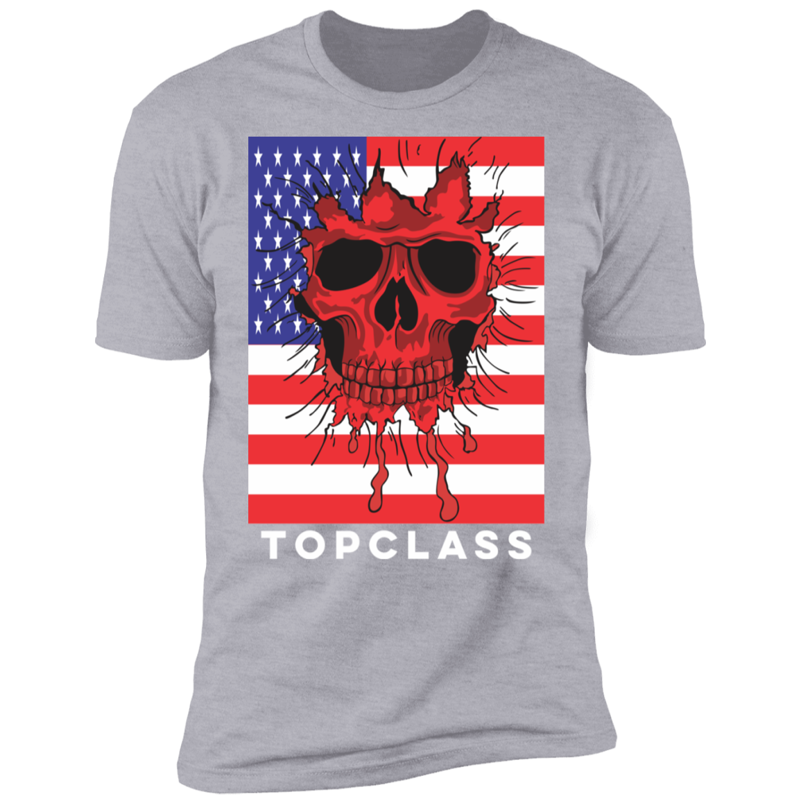 Topclass Skull on Flag - Topclass Mafia