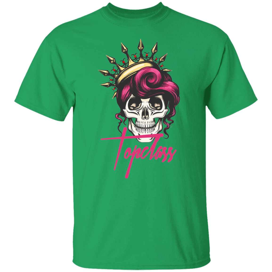 topclass pink hair skull - Topclass Mafia