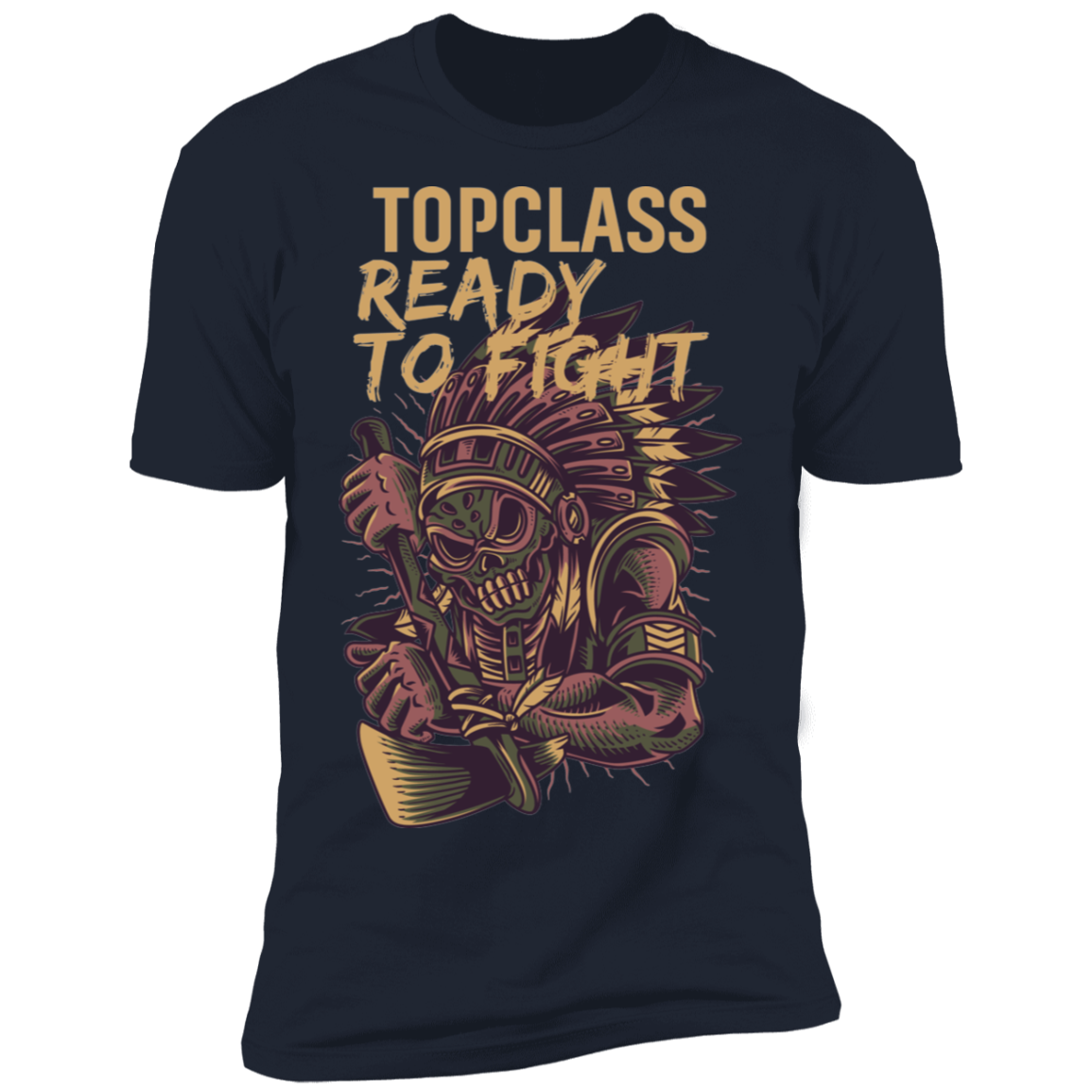 Topclass Indian Ready to Fight Tshirt