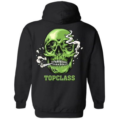 Topclass Smoking Skull Hoodie