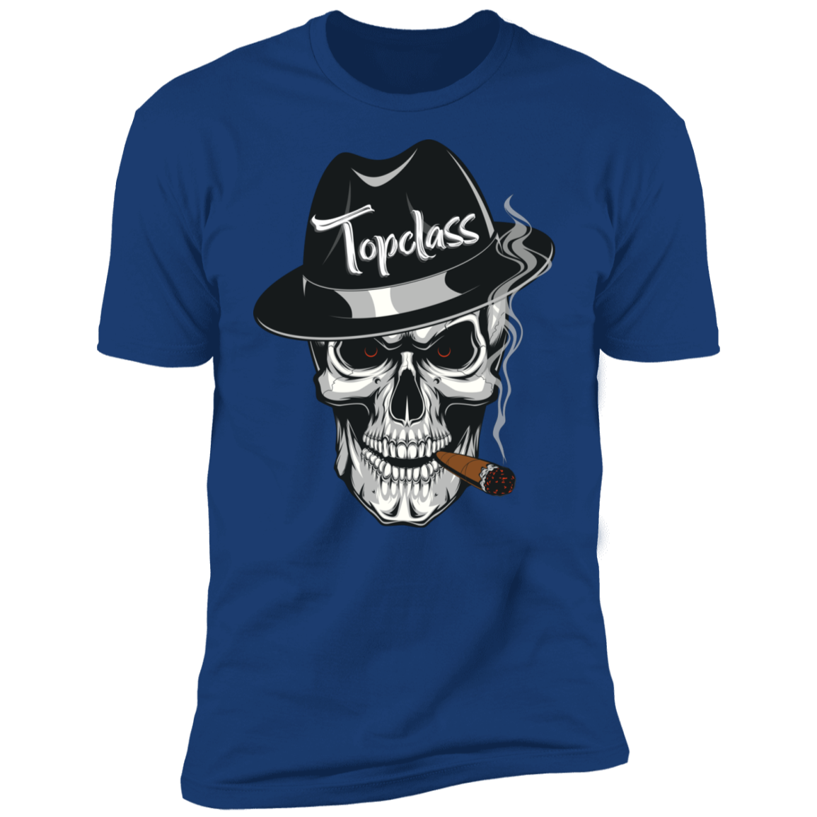 Topclass Skull with cigar T-shirt