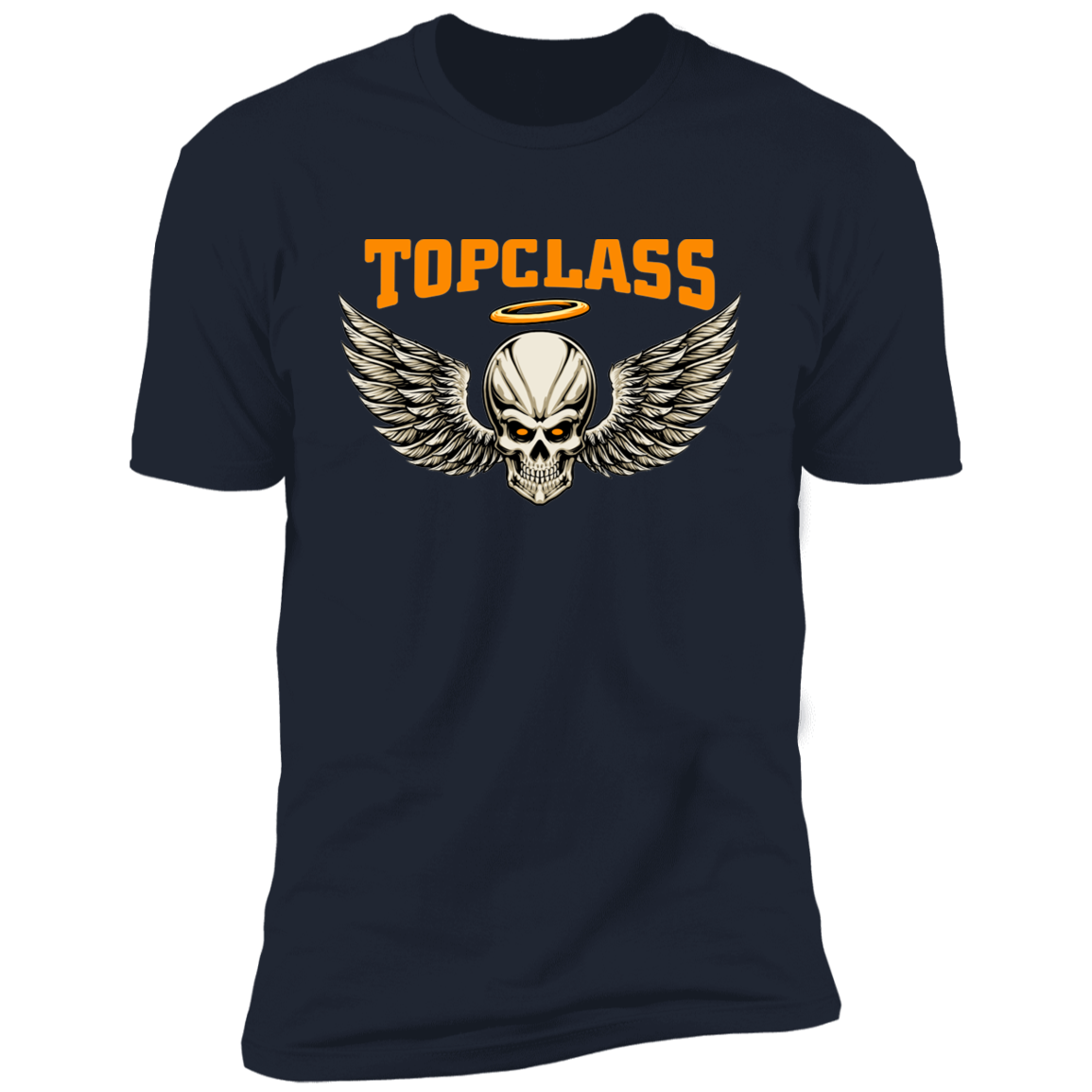 Topclass Skull with wings and halo Tshirt