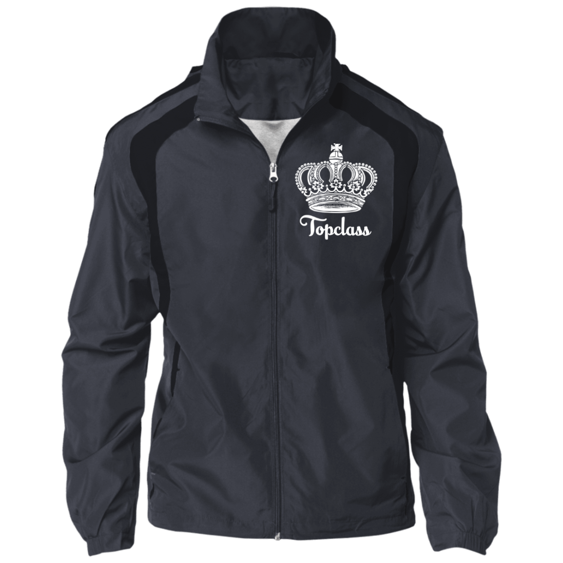 Topclass white crown logo