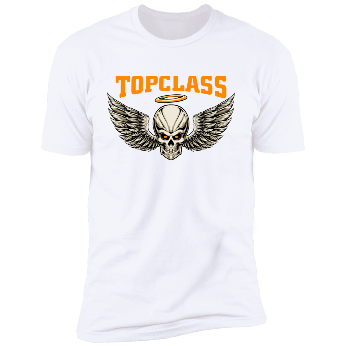 Topclass Skull with wings and halo Tshirt