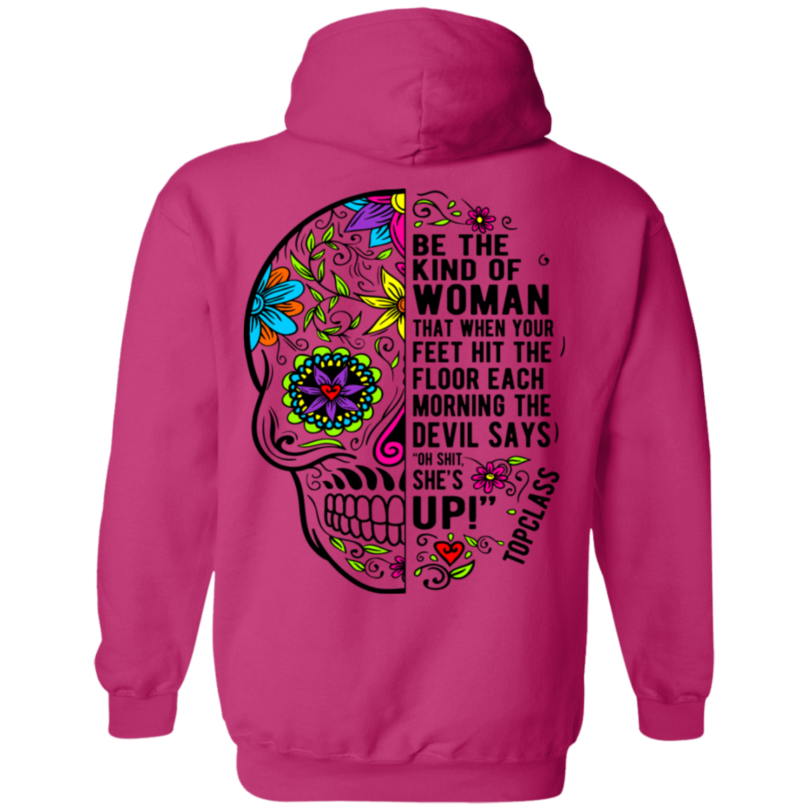 Topclass Sugar Skull Hoodie