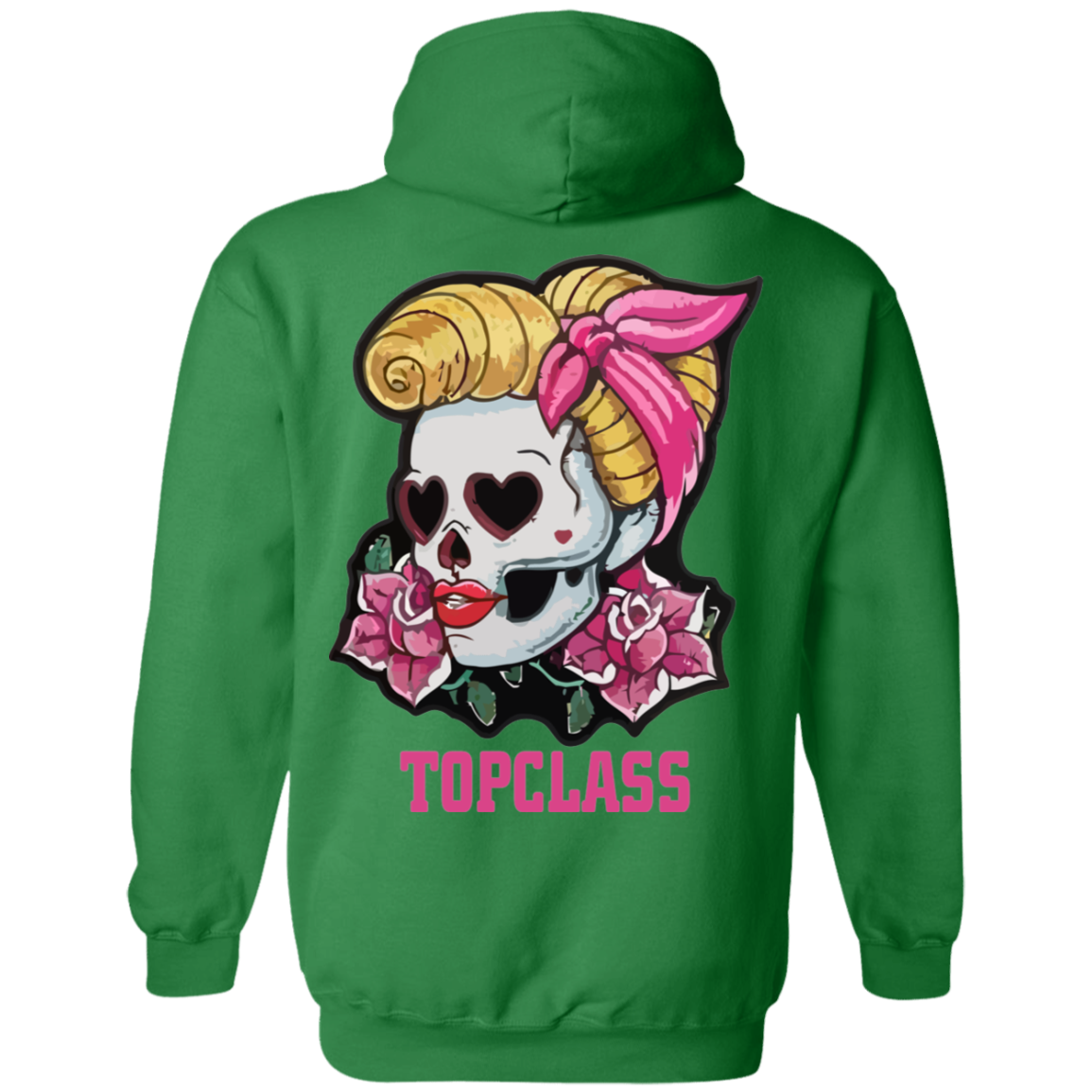 Topclass Pink pin up girl Hoodie