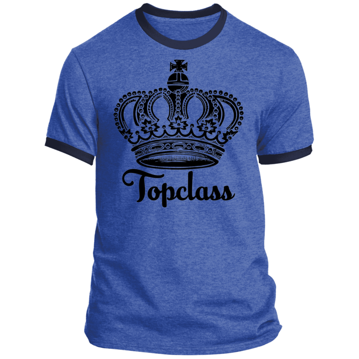 Topclass White Logo Crown Tshirt