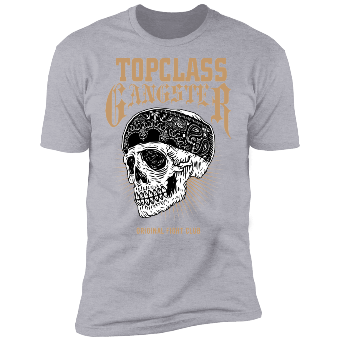 Topclass Gangster Skull and Bandana Tshirt