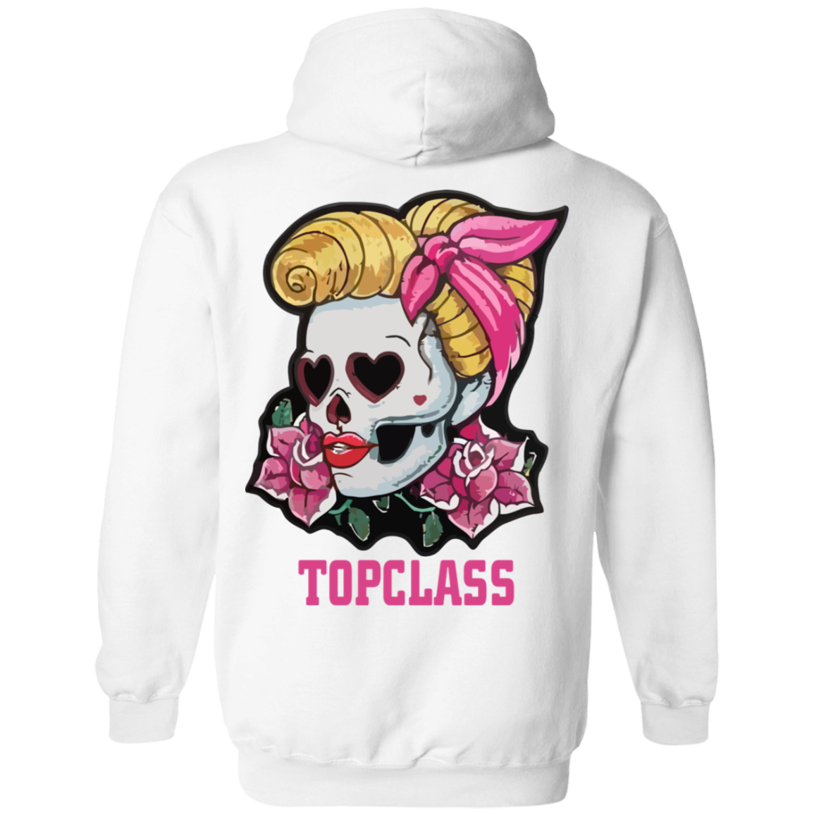 Topclass Pink pin up girl Hoodie