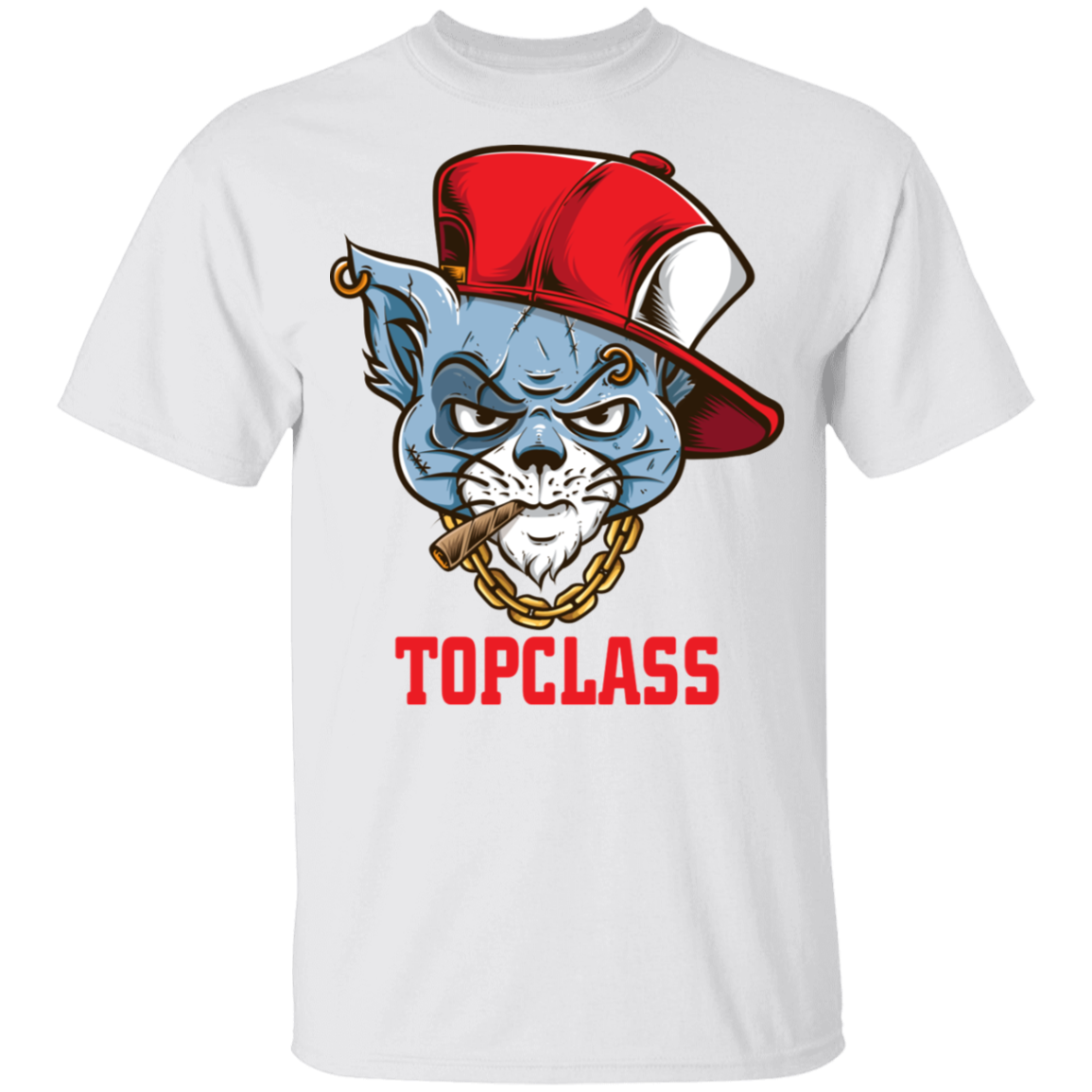 Topclass Pierced Cat Youth Tshirt