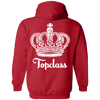 Topclass white crown logo