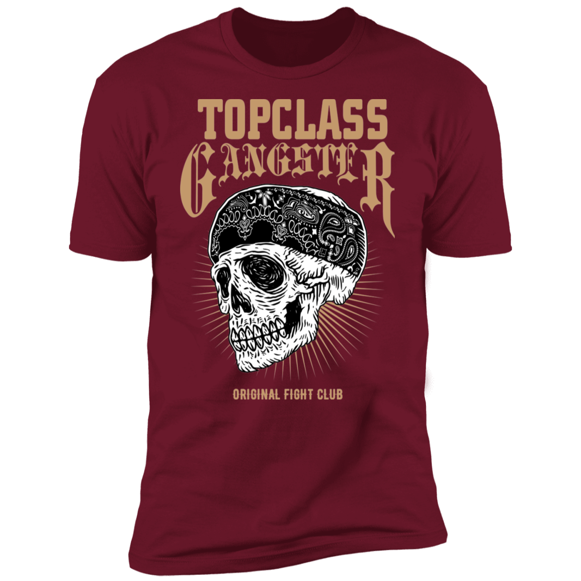 Topclass Gangster Skull and Bandana Tshirt