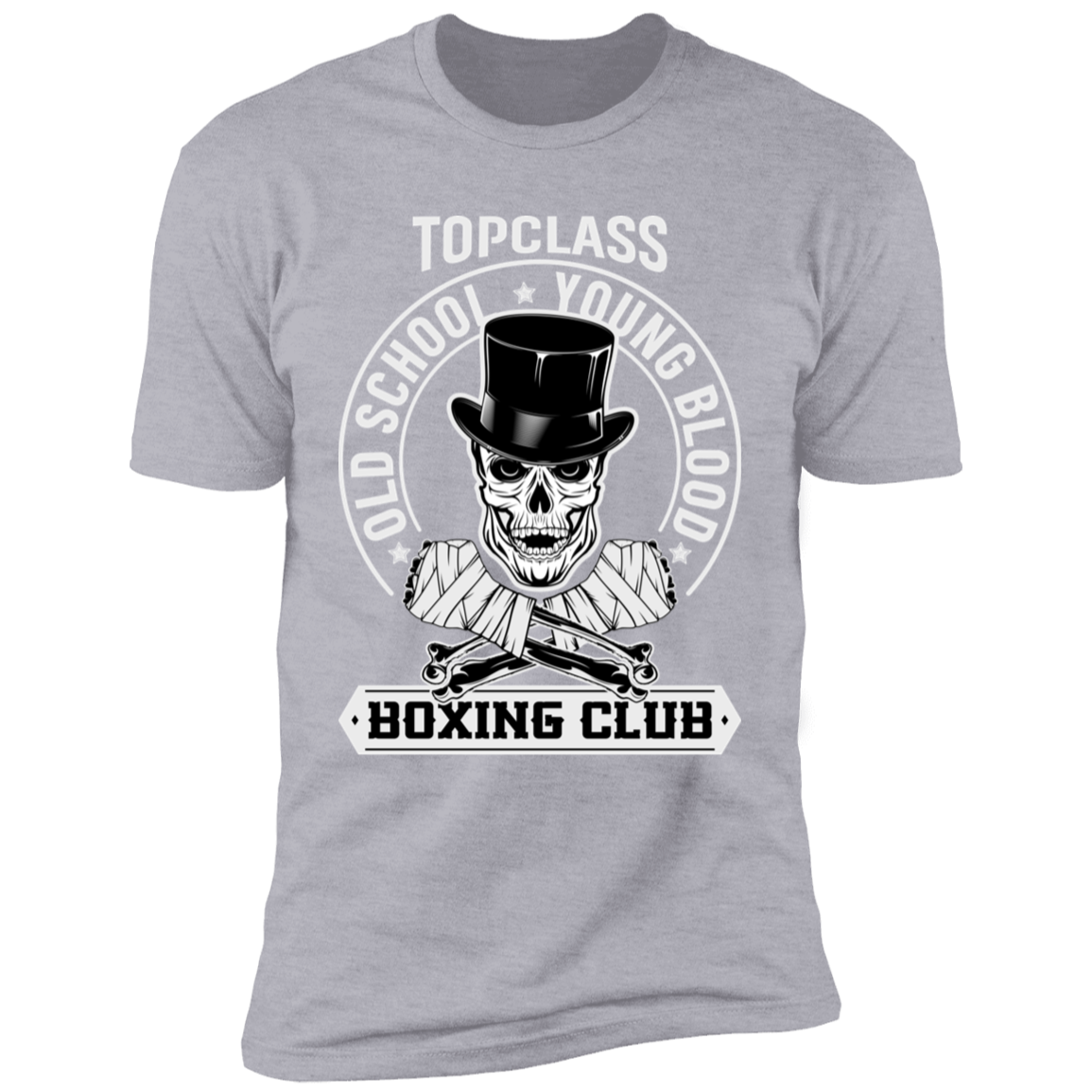 Topclass Old School Boxing Skull Tshirt