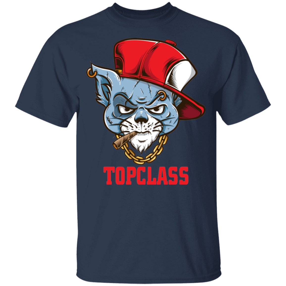 Topclass Pierced Cat Youth Tshirt