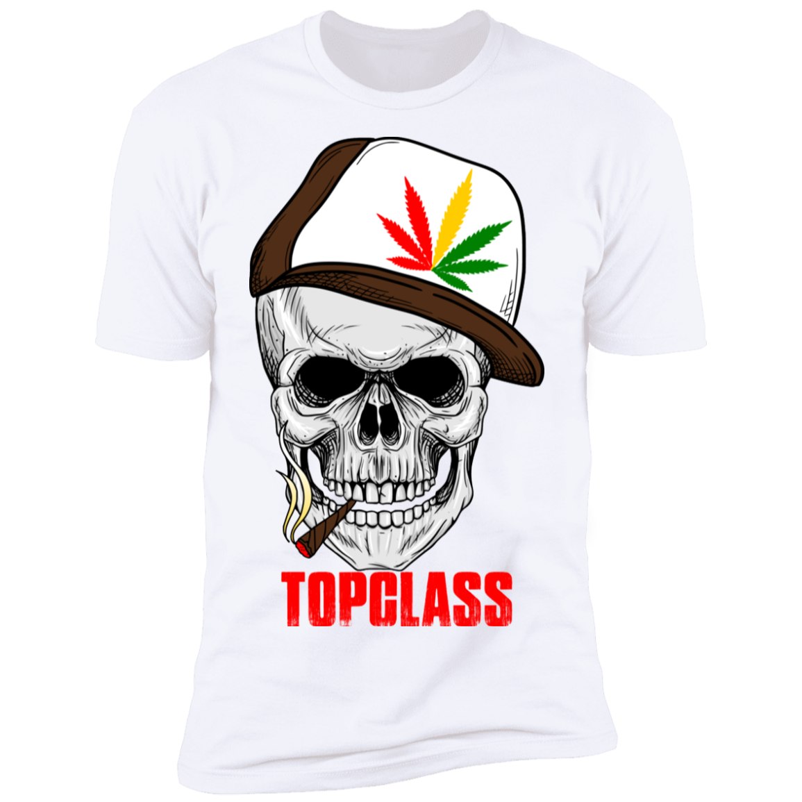 Topclass skull with Hat Tshirt 420