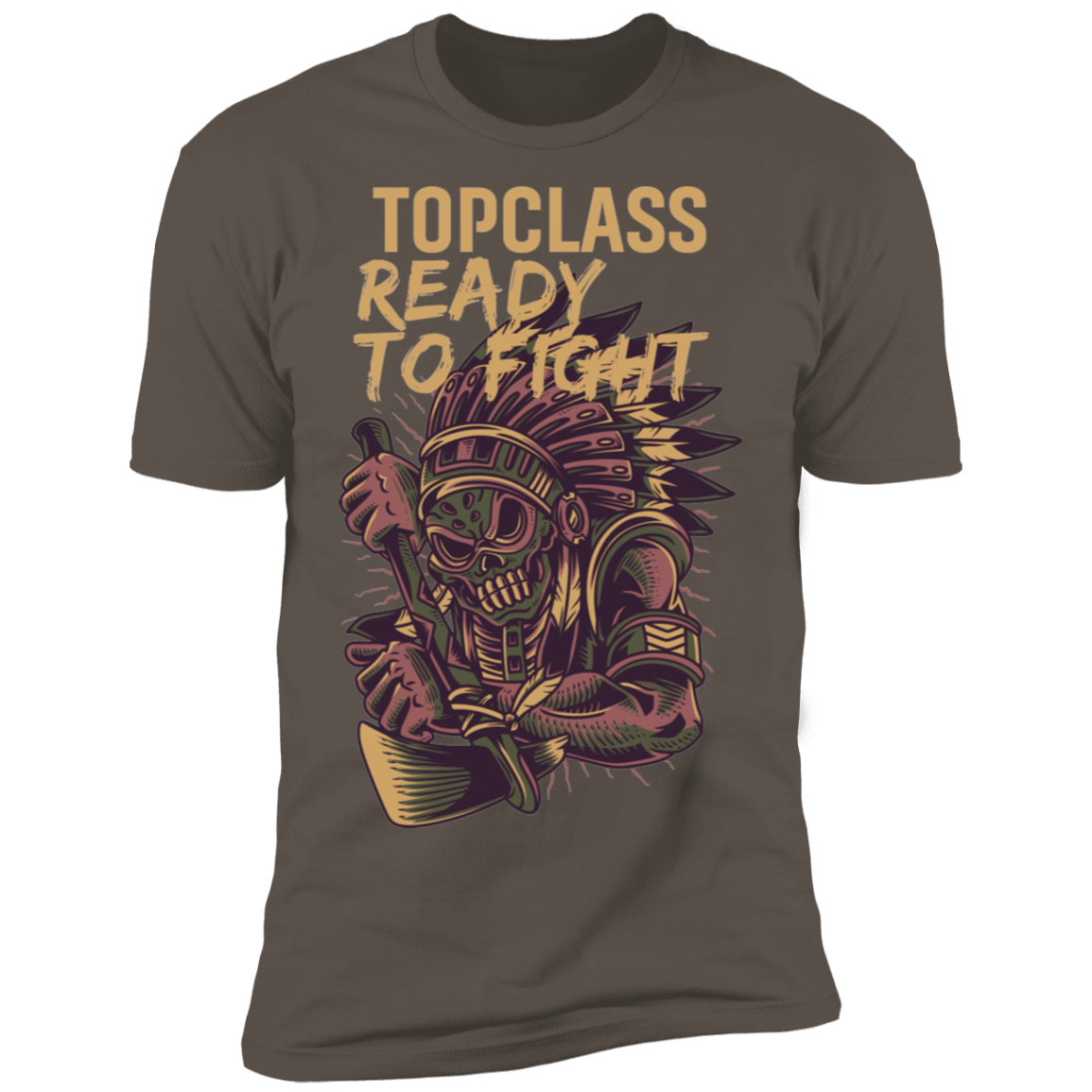 Topclass Indian Ready to Fight Tshirt