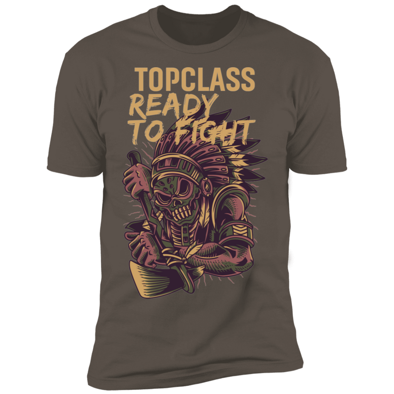 Topclass Indian Ready to Fight Tshirt